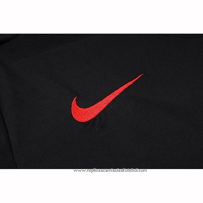 Fato de Treino Paris Saint-Germain 2025-2026 Manga Curta Preto - Calcas Curta